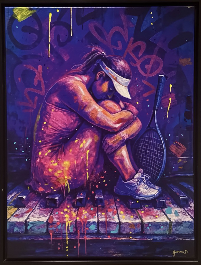 Resilience, original painting by Giulianna Boscardin