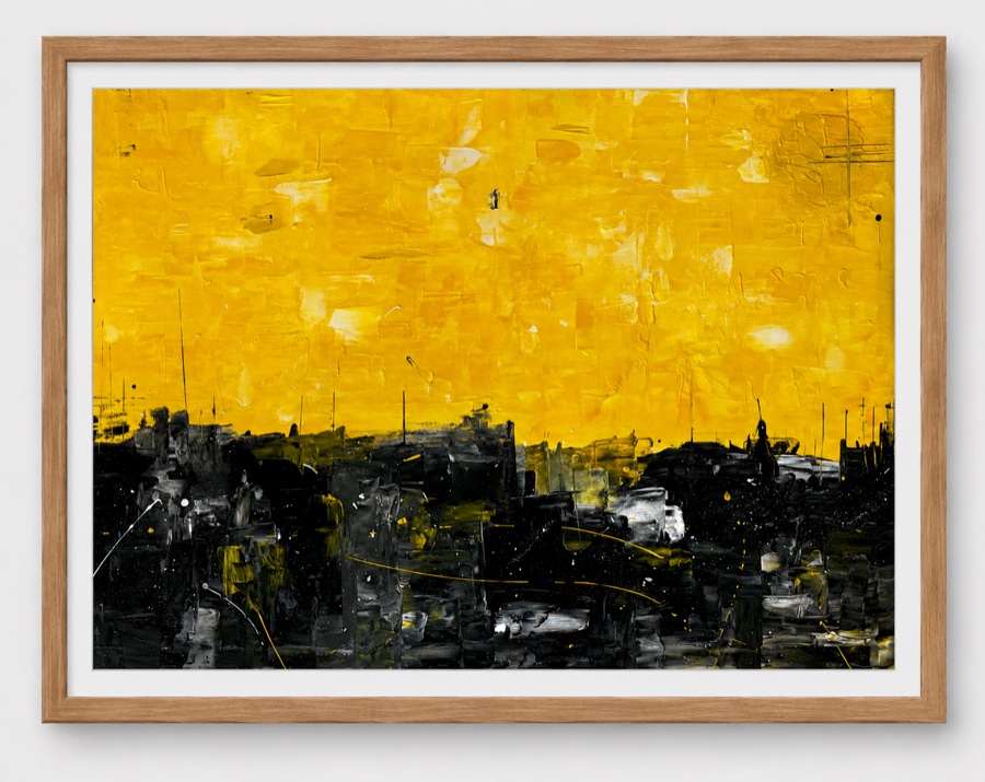 Golden City — limited edition print by Giulianna Boscardin
